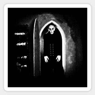 Nosferatu Vampire in Doorway Magnet